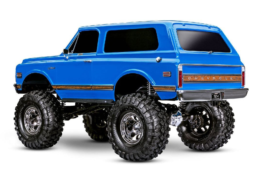 TRA92086-4BLUE Traxxas TRX-4 1972 K5 Blazer High Trail - Blue *YOU will need this part # TRA2992 to run this truck