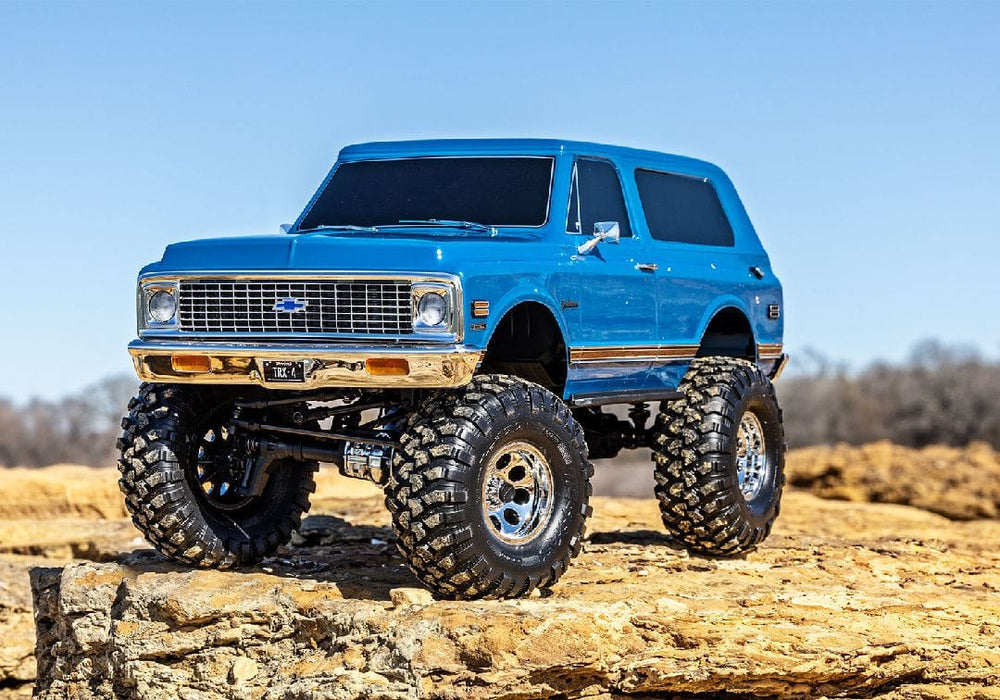 TRA92086-4BLUE Traxxas TRX-4 1972 K5 Blazer High Trail - Blue *YOU will need this part # TRA2992 to run this truck