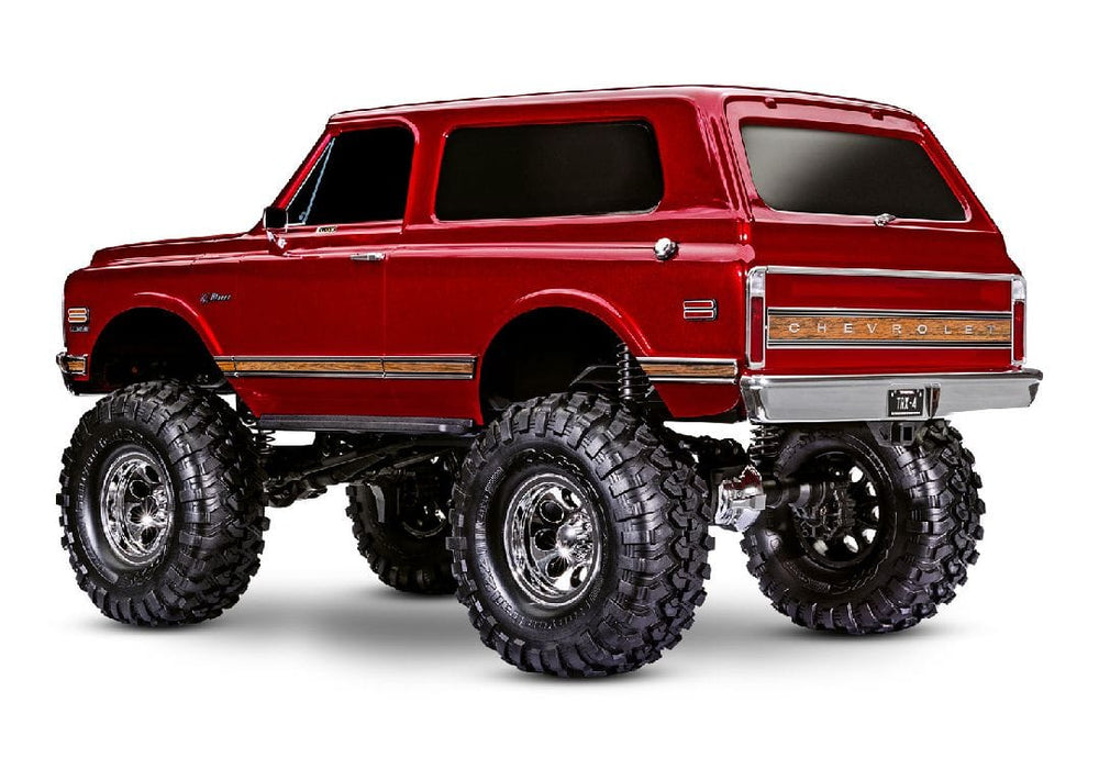 TRA92086-4RED Traxxas TRX-4 1972 K5 Blazer High Trail - Red YOU will need this part #TRA2992   to run this truck