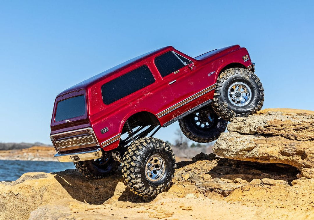 TRA92086-4RED Traxxas TRX-4 1972 K5 Blazer High Trail - Red YOU will need this part #TRA2992   to run this truck