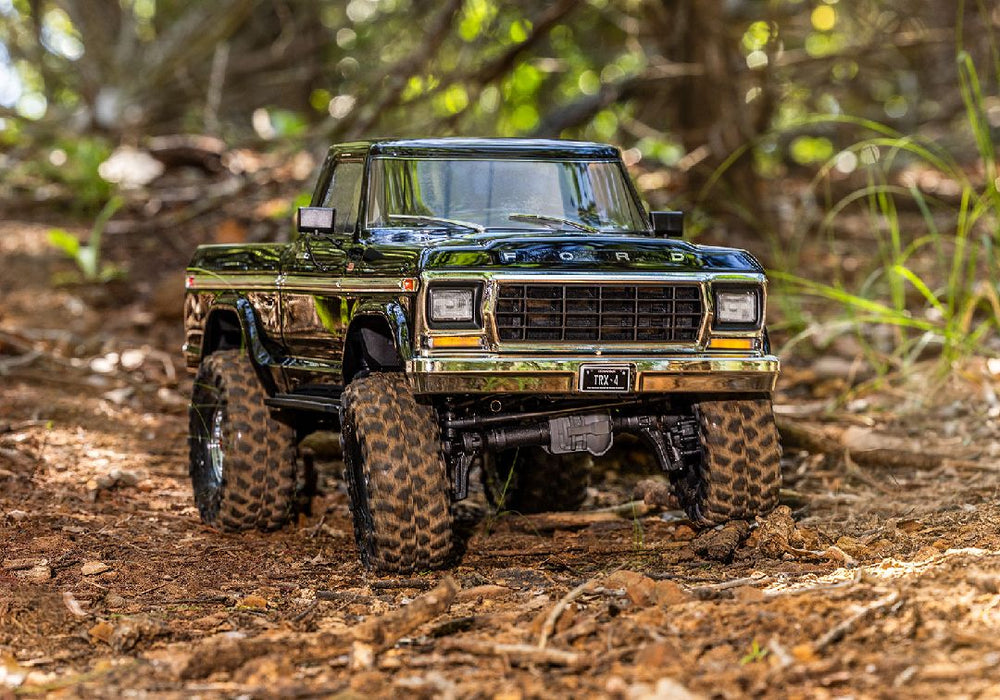 TRA92144-4BLACK Traxxas 1/10 TRX-4 1979 Ford F-150 Truck 4WD RTR - Black