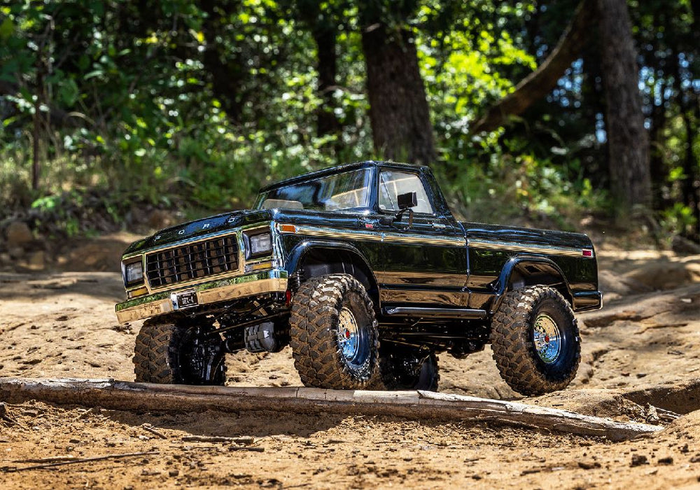 TRA92144-4BLACK Traxxas 1/10 TRX-4 1979 Ford F-150 Truck 4WD RTR - Black