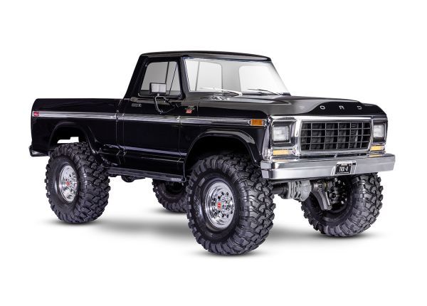 TRA92144-4BLACK Traxxas 1/10 TRX-4 1979 Ford F-150 Truck 4WD RTR - Black