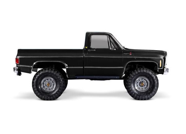 TRA92154-4BLACK Traxxas 1/10 TRX-4 1979 Chevrolet K10 Truck 4WD RTR- Black