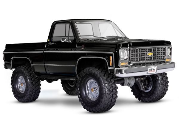 TRA92154-4BLACK Traxxas 1/10 TRX-4 1979 Chevrolet K10 Truck 4WD RTR- Black