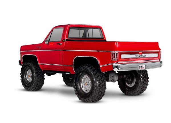 TRA92154-4RED Traxxas 1/10 TRX-4 1979 Chevrolet K10 Truck 4WD RTR- Red