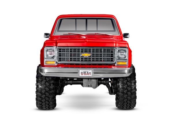 TRA92154-4RED Traxxas 1/10 TRX-4 1979 Chevrolet K10 Truck 4WD RTR- Red