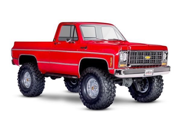 TRA92154-4RED Traxxas 1/10 TRX-4 1979 Chevrolet K10 Truck 4WD RTR- Red