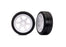 TRA9377-WHT Traxxas 1.9" Front 6-Spoke Wheels & Response Tires - White (2)
