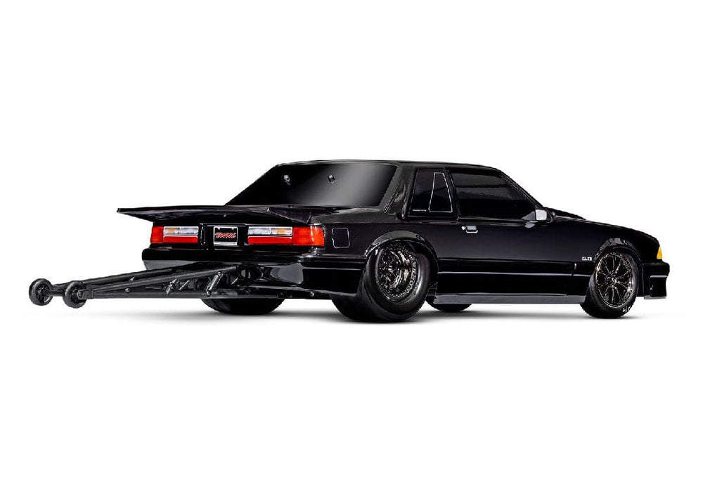TRA94346-74BLACK Traxxas Ford Mustang 5.0 Drag Slash Extreme Heavy Duty - Black **Sold Separately you will need TRA2970-3S to run this