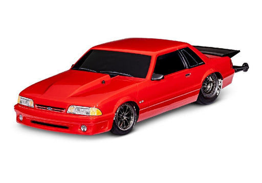 TRA94346-74RED Traxxas Ford Mustang 5.0 Drag Slash Extreme Heavy Duty - Red **Sold Separately you will need TRA2970-3S to run this