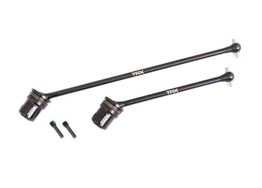 TRA9655X Traxxas Driveshafts, Center (Steel), Front (1)/ Rear (1)