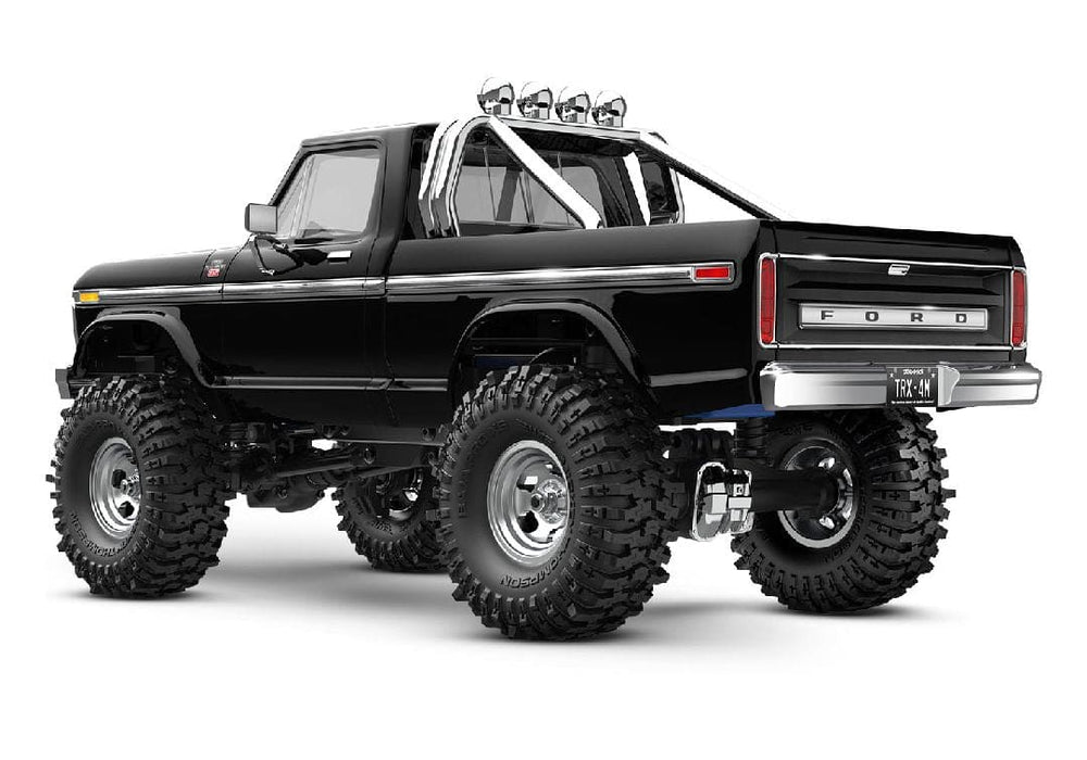 TRA97044-1BLACK Traxxas 1/18 TRX-4M High Trail 79 F150 Truck - Black (Sold Separately extra battery please ORDER #TRA2821)