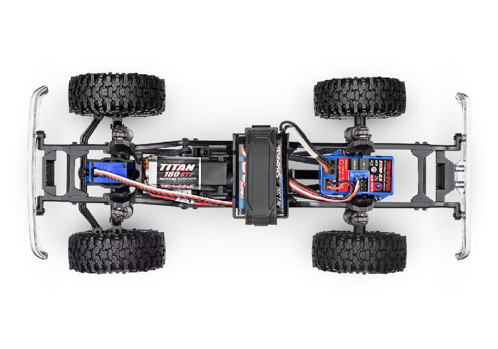 TRA97044-1BLACK Traxxas 1/18 TRX-4M High Trail 79 F150 Truck - Black (Sold Separately extra battery please ORDER #TRA2821)