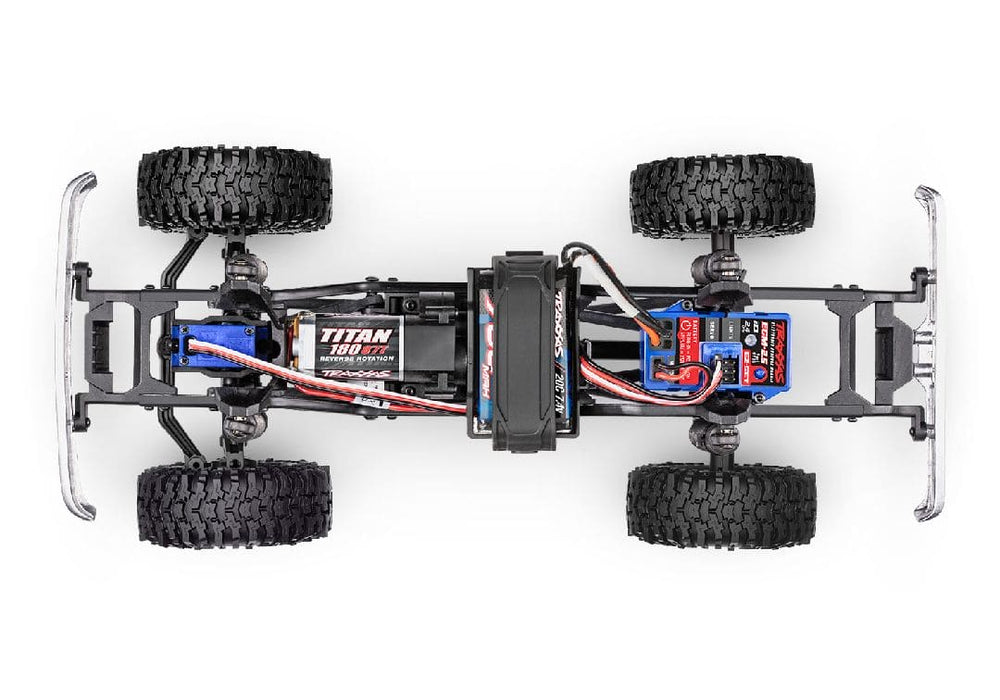 TRA97044-1BLUE Traxxas 1/18 TRX-4M High Trail 79 F150 Truck - Blue (Sold Separately extra battery please ORDER #TRA2821)