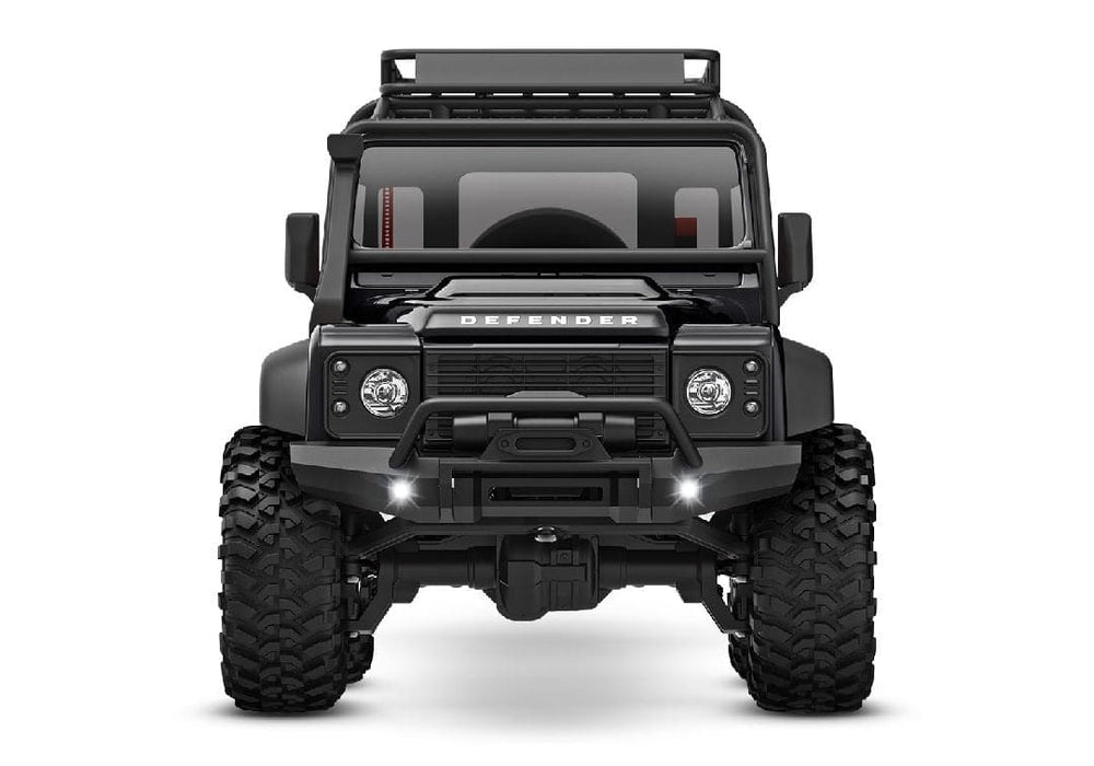 TRA97054-1BLACK Traxxas 1/18 TRX-4M Land Rover Defender 4x4 RTR - Black (Sold Separately extra battery please ORDER #TRA2821)