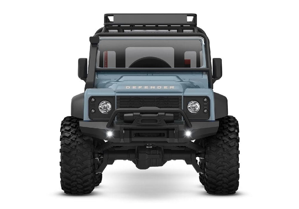TRA97054-1XBLUE Traxxas 1/18 TRX-4M Land Rover Defender 4x4 RTR - Xblue  (Sold Separately extra battery please ORDER #TRA2821)