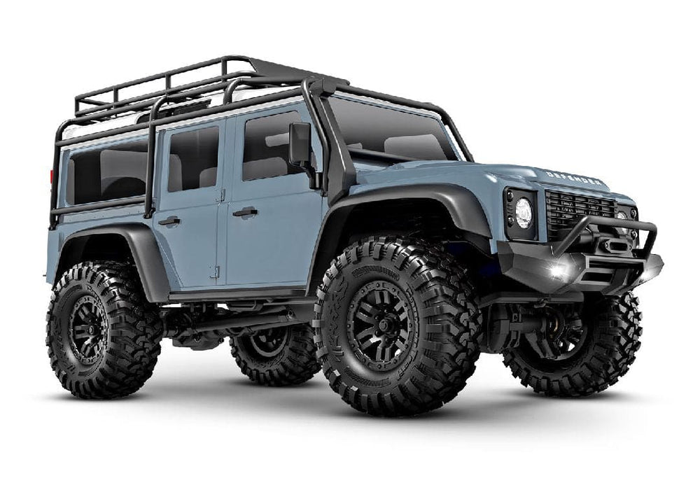 TRA97054-1XBLUE Traxxas 1/18 TRX-4M Land Rover Defender 4x4 RTR - Xblue  (Sold Separately extra battery please ORDER #TRA2821)