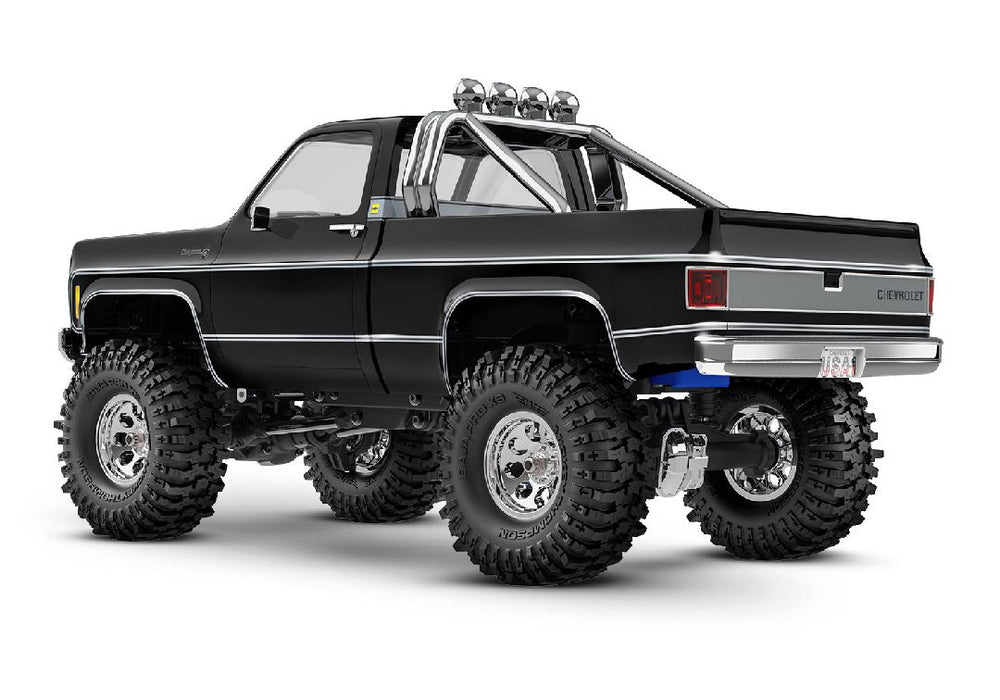 TRA97064-1BLACK Traxxas 1/18 TRX-4M Chevrolet K10 High Trail Truck - Black  (Sold Separately extra battery please ORDER #TRA2821)