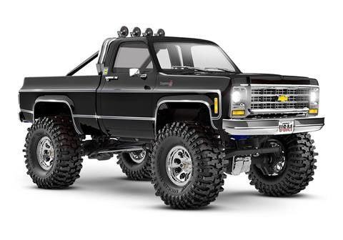 TRA97064-1BLACK Traxxas 1/18 TRX-4M Chevrolet K10 High Trail Truck - Black  (Sold Separately extra battery please ORDER #TRA2821)