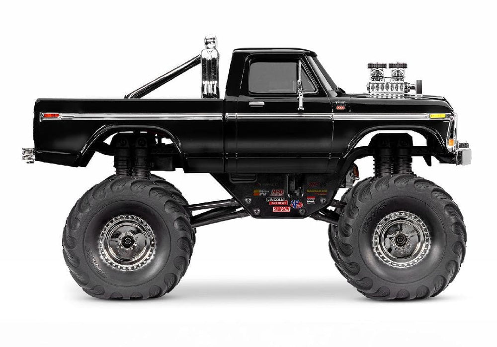 TRA98044-1BLACK Traxxas TRX-4MT F150 Monster Truck - Black*FOR THIS TRUCK THE EXTRA BATTERY PART NUMBER IS TRA2821 ***if you order from this promotion it is final sale