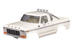 TRA9812-WHITE Traxxas Body, Ford F-150 Truck (1979), complete, white