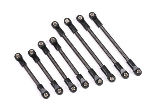 TRA9849 Traxxas Suspension link set, steel for TRX-4M High Trail