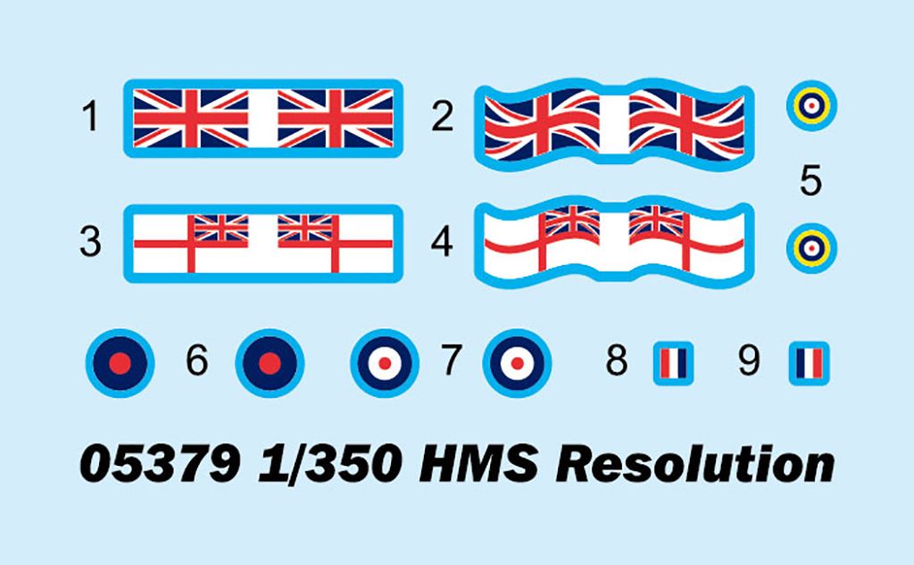 TRU05379 Trumpeter 1:350 HMS Resolution