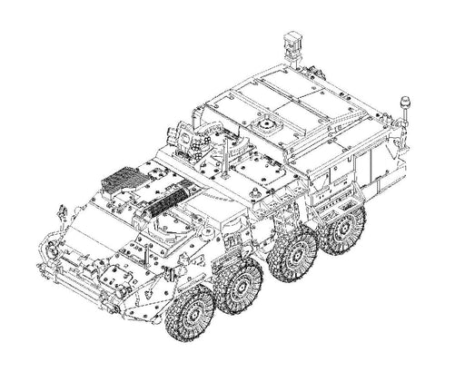 TRU07428 Trumpeter 1/72 M1133 Stryker MEV
