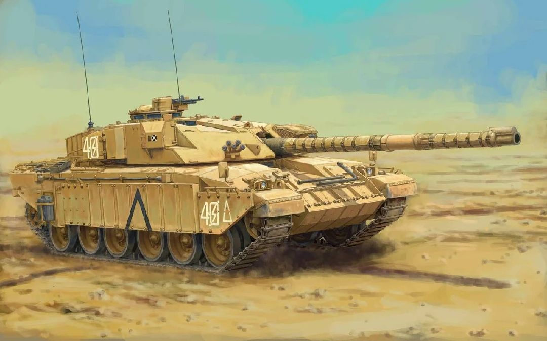 TRU09612 Trumpeter 1:35 British MBT Challenger-1(mk.3) "Gulf War"
