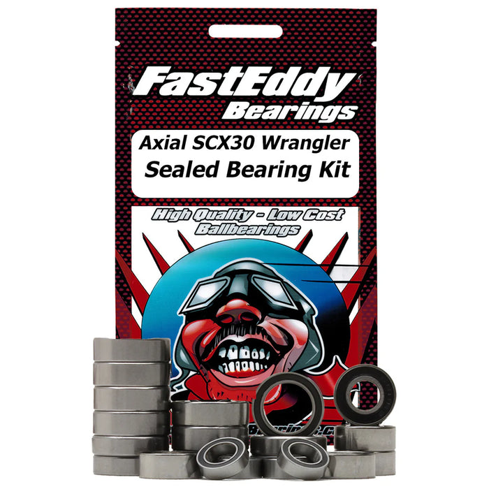 TFE9986 Fast Eddy Axial SCX30 Wrangler Sealed Bearing Kit