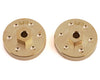 YEA-AXSC-029 Yeah Racing SCX24 Brass Wheel Hex Hub (2) (6.75g)