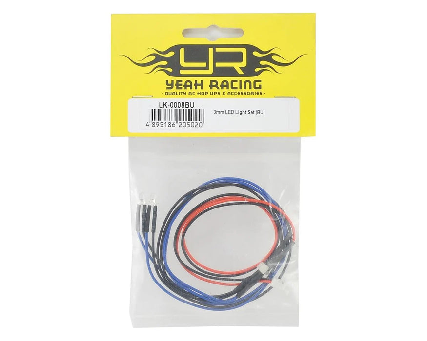 YEA-LK-0008BU Yeah Racing 3mm LED Light Set (Blue)