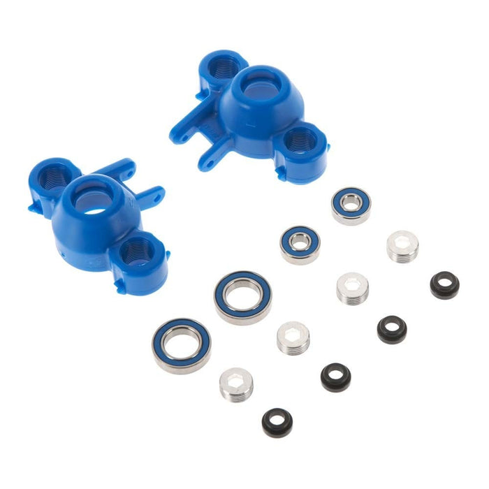 RPM80585 REVO STEERING KNICKLES BLUE