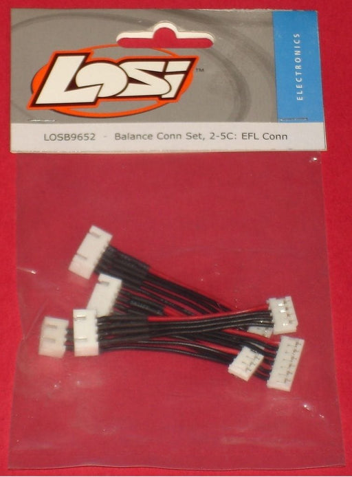 LOSB9652  Balance Connector Set, 2-5 Cell: EFL Connector