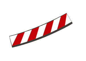 CARRERA 20596 Inside Shoulders - for High Banked Curve 4/15 Degrees