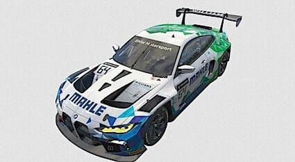 Carrera 23927 BMW M4 GT3 "Mahle Racing Team", Nürburgring Long Distance Series, Digital 1/24 w/light