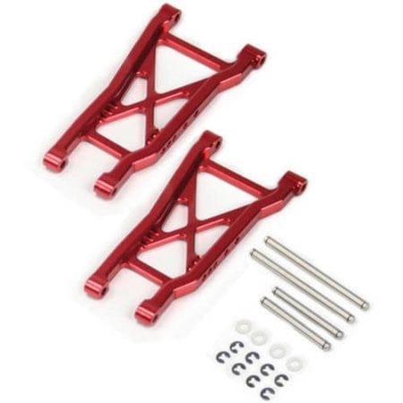 VEN4126R ALLOY REAR LOWER ARM 1:10 TRAXXAS 2WD-RED