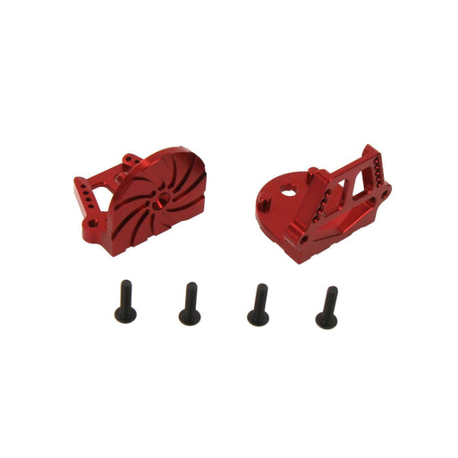 VEN4380R TRAXXAS X-MAXX ALLOY F/R MOTOR MOUNT SET, RED BY ATOMIK RC - TRX 7760
