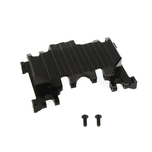 VEN4208 TRAXXAS TRX-4 ALLOY CENTER SKIDPLATE, BLACK BY ATOMIK RC - REPLACES 8238
