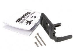 TRA3677 Wheelie bar mount (1)/ hardware (black)