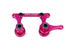 TRA3743P Steering Bellcranks/Drag Link Pink-Anodized