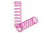 TRA3758P Traxxas Front Shock Spring Set (Pink)