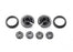 TRA3768 Spring retainers, upper & lower (2)/ piston head set (2-hole (2)/ 3-hole (2))