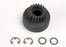 TRA4120 Clutch bell, (20-tooth)/ 5x8x0.5mm fiber washer (2)/ 5mm