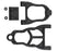 RPM82142 FR UP/LOW A-ARM, L/R, BLK: 5B/5T