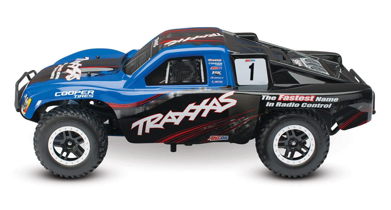 TRA44056-3 BLUE 1/10 Nitro Slash 2WD SC RTR w/TRX 3.3 **SOLD SEPARATELY you will need this fuel for this car TRA5020