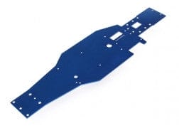 TRA4422 Chassis, lower (blue-anodized, T6 aluminum)