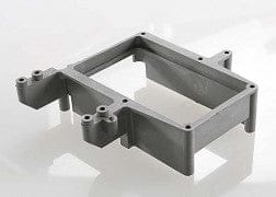 TRA4432A Fuel tank box (holder)/ throttle servo mount (grey)