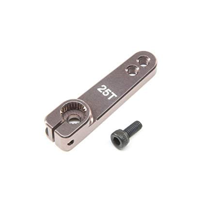 VTR331015 V2 Steering Servo Horn, 25T, Alum, ASN